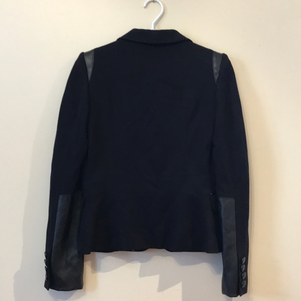 Mexx | Leather Accent Blazer - Picture 5 of 6